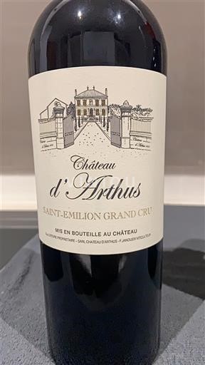 Bordeaux Saint-Émilion Grand Cru Grand Cru Château Arthus Niet-geïntegreerd