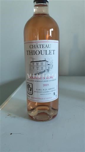 Bordeaux Bordeaux Rosé Château Thioulet 2023