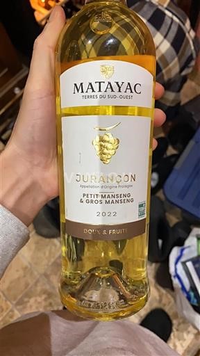 Sudoeste Jurançon Matayac 2022