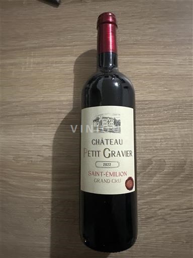 Bordéus Saint-Émilion Grand Cru Grand Cru Château Petit Gravier 2022