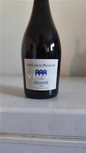 Roussillon Collioure Domaine Cazes Les Clos de Paulilles 2022