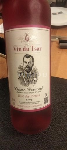 Aquitania y Charentes Agenais Chézac-Perricard Rosé des Pierres 2024