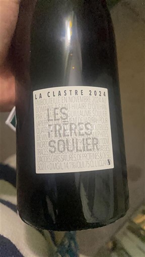 Languedoc Saint-Chinian Les Frères Soulié La Clastre 2024