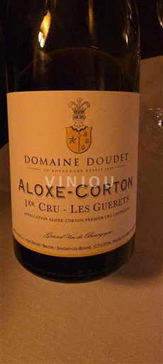 Burgundi Aloxe-Corton Premier Cru Domaine Doudet 1er Cru - Les Guérets 2021