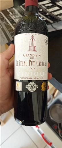 Bordeaux Médoc Puy Castera 2020