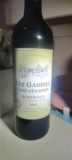 Bordeaux Les Gauries d'Exception 2011