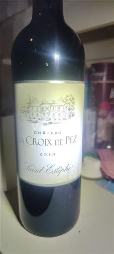 Bordeaux Saint-Estèphe Château La Croix de Pez 2014