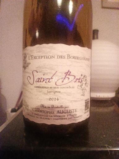 Bourgogne Saint-Bris Christophe Auguste L'Exception des Bourguignons 2022