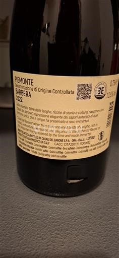 Piamonte Barbera d'Alba Cascina Radice 2022