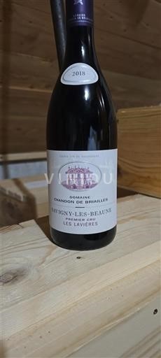 Bourgogne Savigny-lès-beaune Premier Cru Domaine Chandon de Briailles Les Lavières 2018