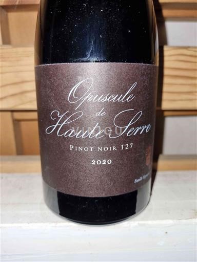 Tây Nam Cahors Opuscule de Haute Serre 2020