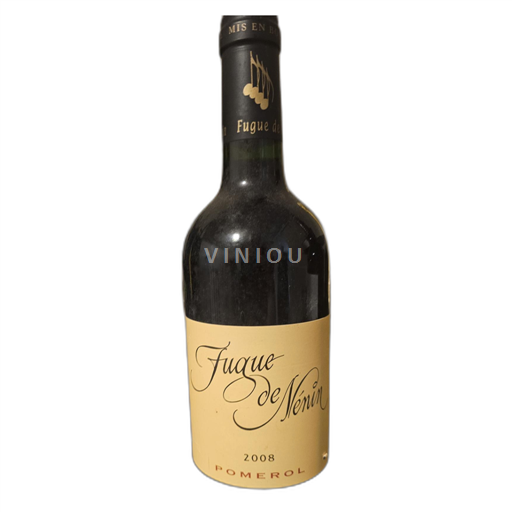 Bordeaux Pomerol Château Nenin Fugue de Nénin 2008