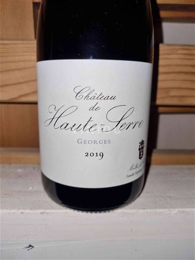 Tây Nam Cahors Chateau de Haute Serre-George 2019