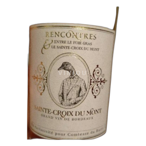 Bordeaux Sainte-Croix-Du-Mont Comtesse du Barry Rencontres 2015