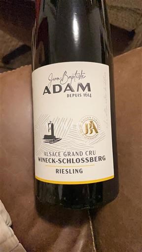 Alsace Không được chỉ định Grand Cru Jean-Baptiste Adam 2020