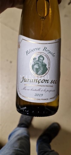 Tây Nam Jurançon Cave de Gan Réserve Royale 2019