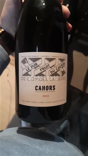 Sudoeste Cahors Combel-La-Serre Le Pur Fruit du Causse 2022