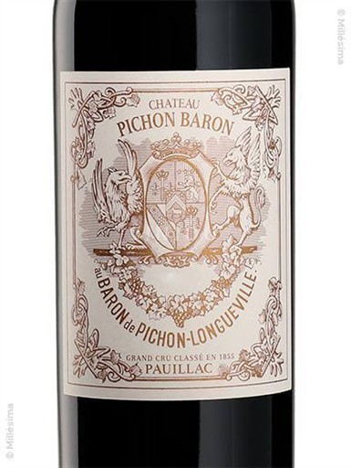 Bordeaux Pauillac Château Pichon Baron 2022
