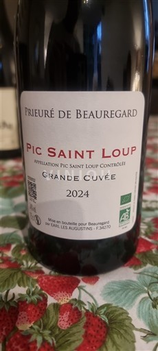 Languedoc Pic-saint-loup Prieuré de Beauregard Grande 2024