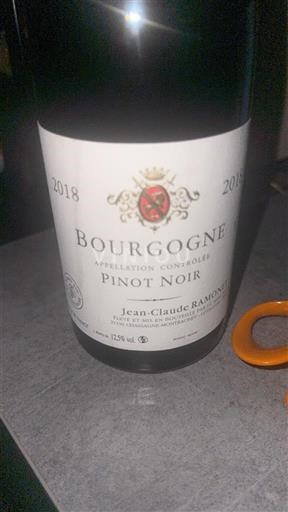 Burgundsko Jean-Claude Ramonet Pinot Noir 2018