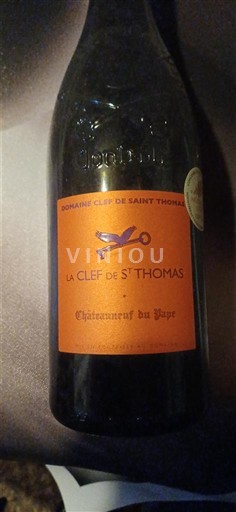 Vallée du Rhône Châteauneuf-du-pape Domaine Clef de Saint Thomas La Clef de St Thomas 2018