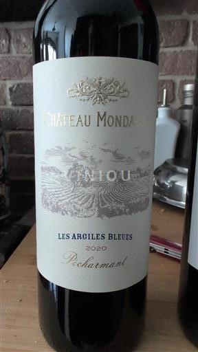 South West Pécharmant Château Mondazur Les Argiles Bleues 2020