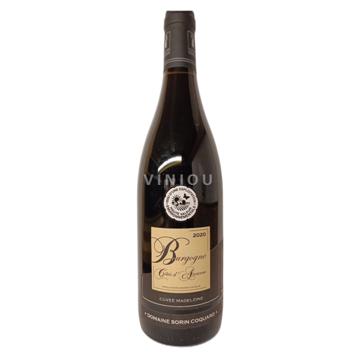 Bourgogne Bourgogne Côtes d'Auxerre Domaine Sorin Coquard Madeleine 2020
