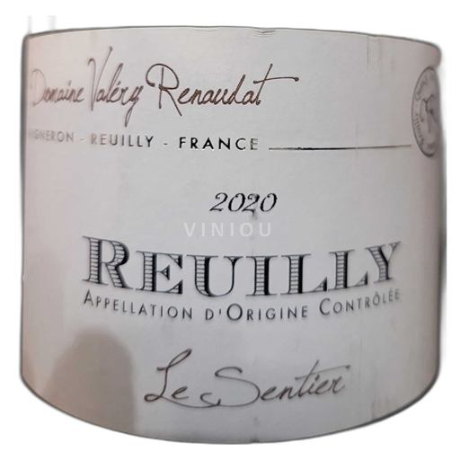 Loire Valley Reuilly Domaine Valéry Renaudat Le Sentier 2020
