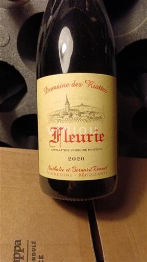Beaujolais Fleurie Domaine Des Riaux 2020