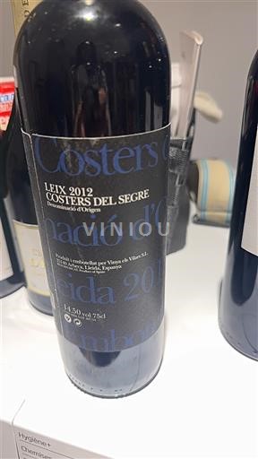 Catalonia Costers del Segre Costers d’O Leix 2012