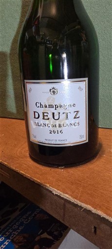 Champagne Champagner Deutz Blanc de Blancs 2016