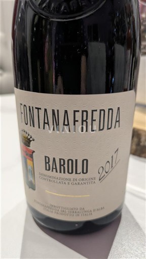 Piedmont Wines Barolo Fontanafredda 2017