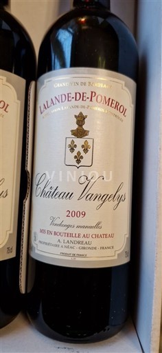 Bordeaux Lalande-de-Pomerol Château Vangelys 2009
