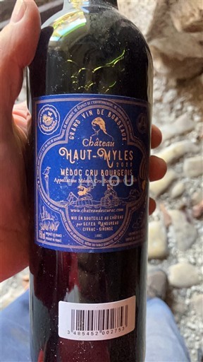 Bordo Медок Cru Bourgeois Château Haut-Myles 2020