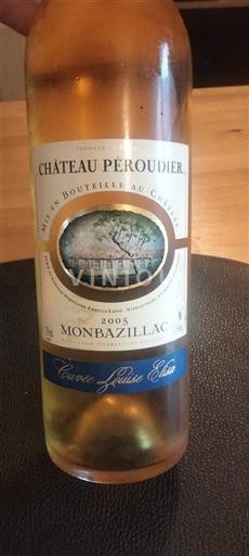 Sud-Ovest Monbazillac Château Péroudier Louise Elisa 2005