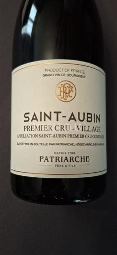 Burgundy Saint-Aubin Premier Cru Patriarche Père & Fils Premier Cru - Village 2021