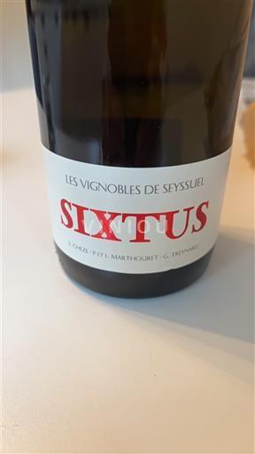 Savoja in Bugey Seyssel Les Vignobles de Seyssuel Sixtus Neleten.