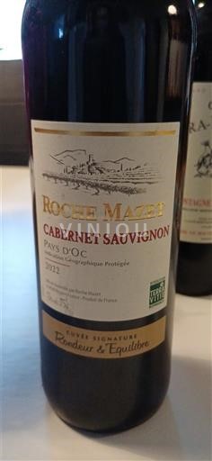 Languedoc-Roussillon Pays d'Oc Roche Mazet Cabernet Sauvignon - Signature 2022