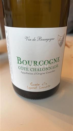Bourgogne Bourgogne-côte-chalonnaise Cuvée 'S' Lionel Leconte 2022