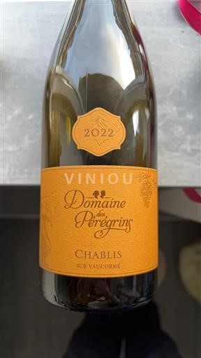 Burgundi Chablis Domaine Des Pérégrins Sur Vaucorme 2022
