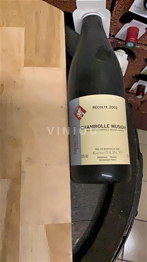 Borgoña Chambolle-Musigny Raphaël Dubois 2002