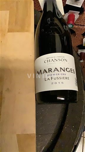 Burgundsko Maranges Premier Cru Chanson La Fussière 2015