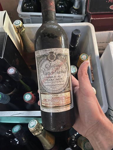 Bordeaux Margaux Grand Cru Château Rauzan-Ségla 1998