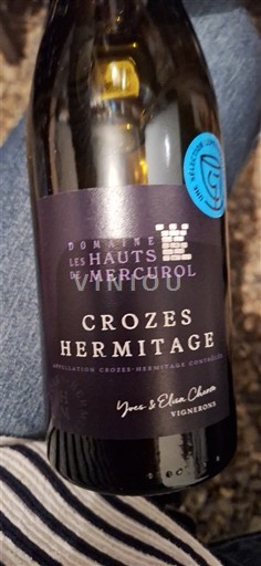 Thung lũng Rhône Crozes-hermitage Domaine Les Hauts de Mercurol 2023