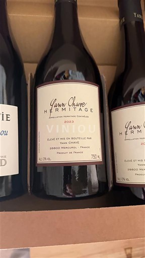 Rhône-dalen Hermitage Yann Chave 2023