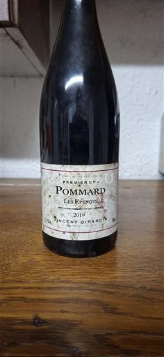 Borgogna Pommard Premier Cru Vincent Girardin Les Epenots 2019