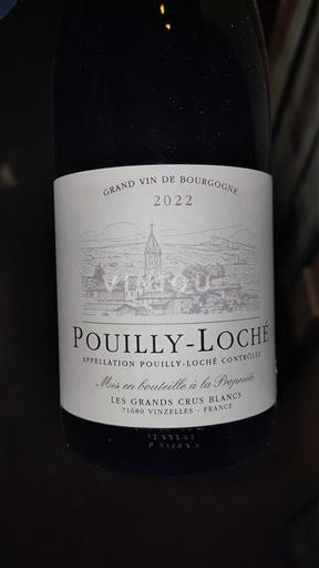 Bourgondië Pouilly-loché Les Grands Crus Blancs 2022