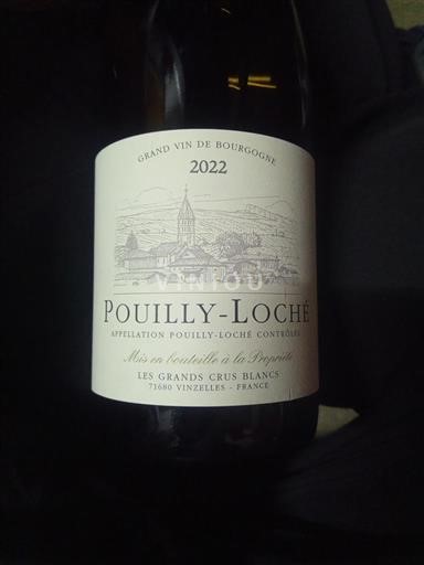 Burgundy Pouilly-Loché Les Grands Crus Blancs 2022