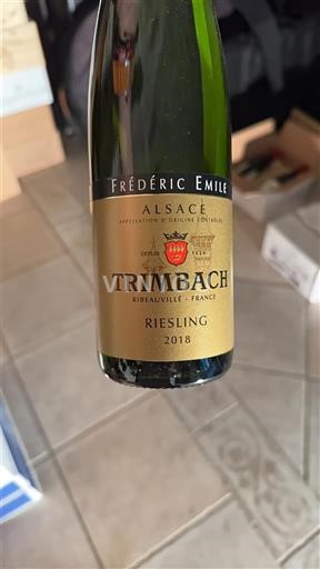 Alsace Grand Cru Trimbach Frédéric Emile 2018