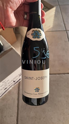 Thung lũng Rhône Saint-Joseph Domaine Les Alexandrins 2017